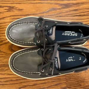 Sperry Kids Gray Boat Shoes